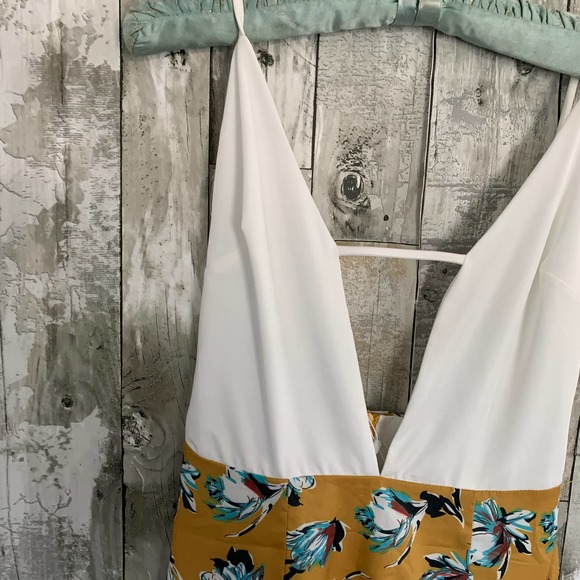 NWT Zaful floral mini dress S - Picture 3 of 7